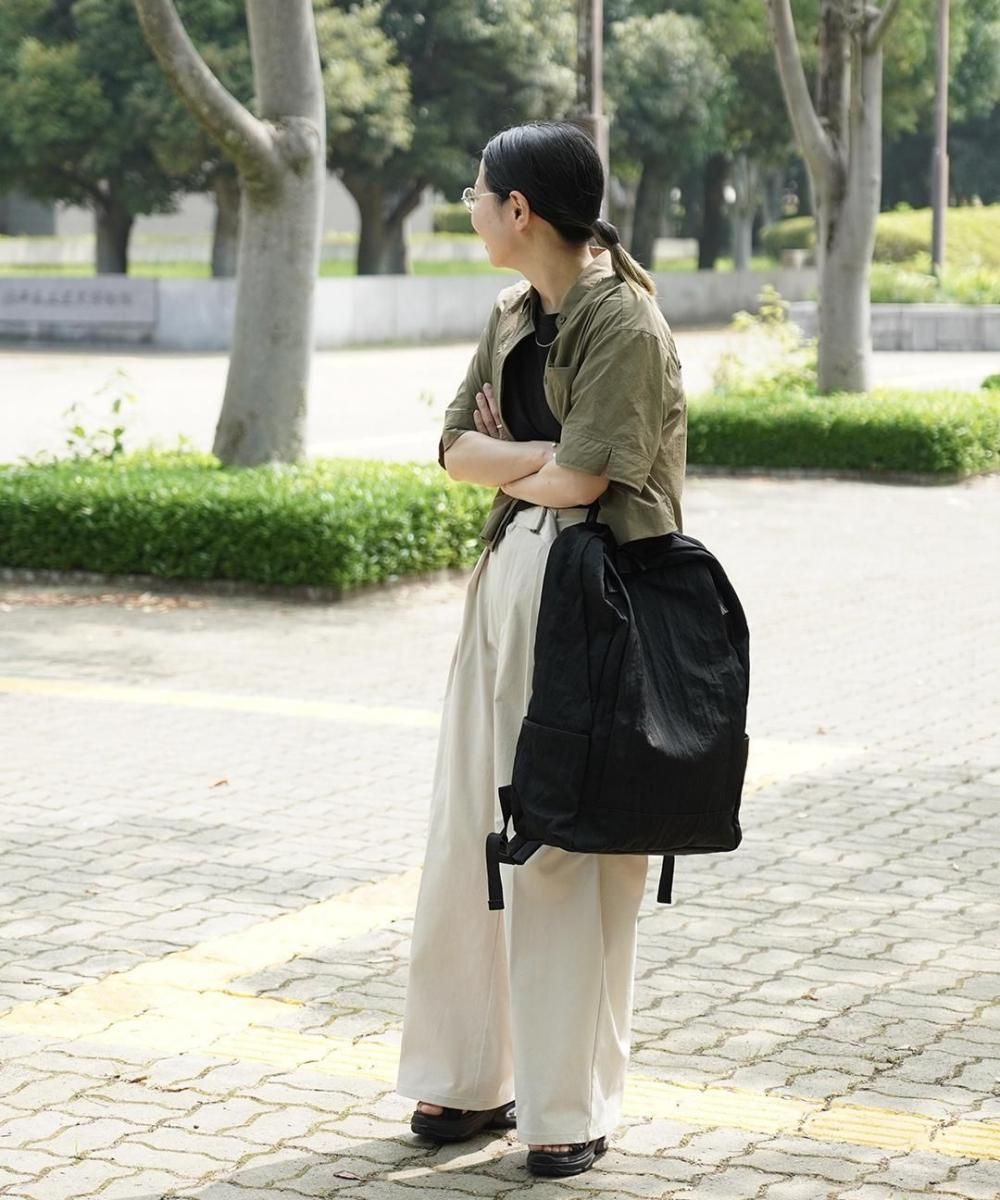 RiVER - BACKPACK（ブラック） - WORK-SHOP YUSHI（遊糸）