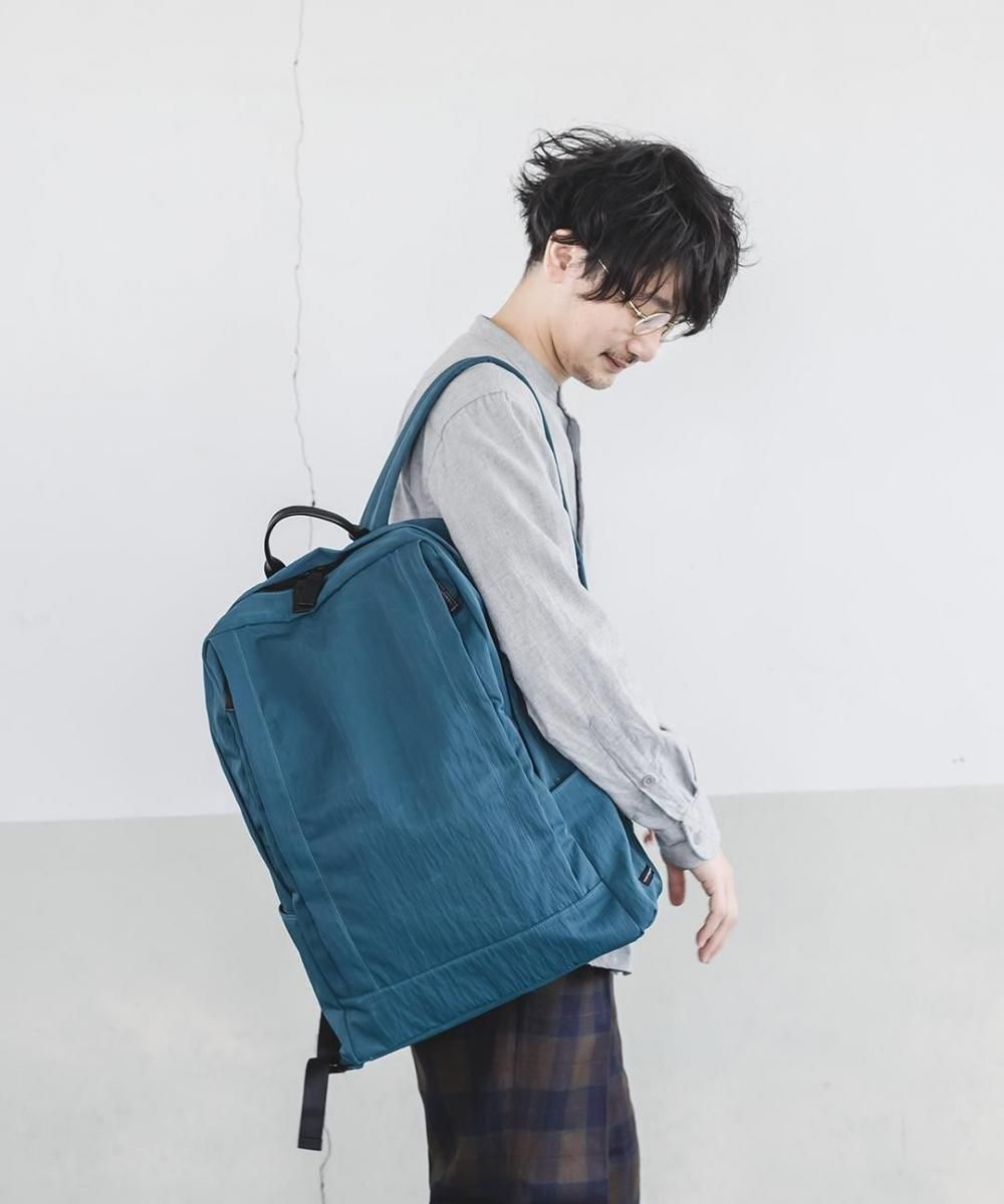 RiVER - BACKPACK（ブルーグリーン） - WORK-SHOP YUSHI（遊糸）