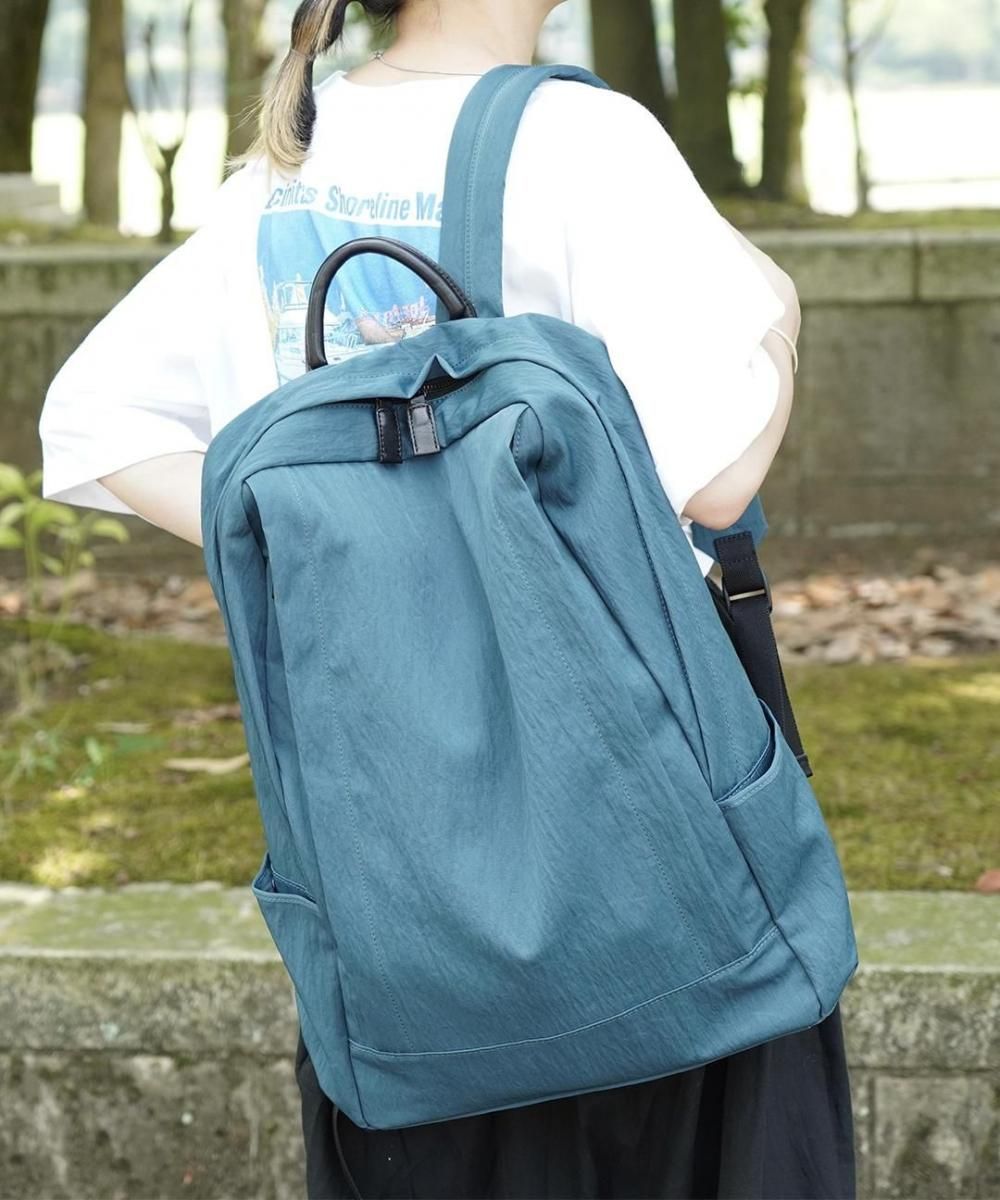 RiVER - BACKPACK（ブルーグリーン） - WORK-SHOP YUSHI（遊糸）