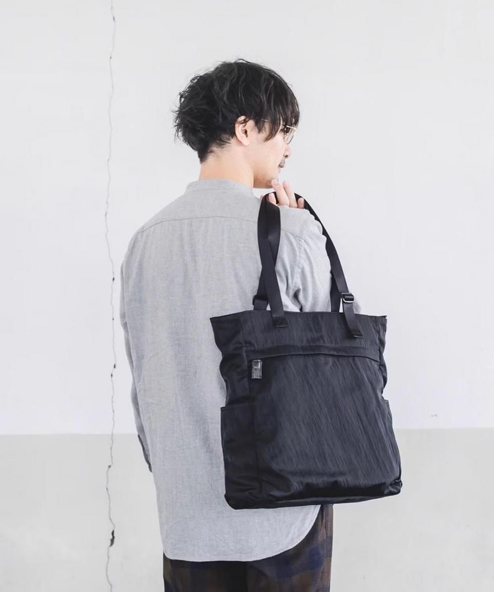 RiVER - TOTEBAG（ブラック） - WORK-SHOP YUSHI（遊糸）