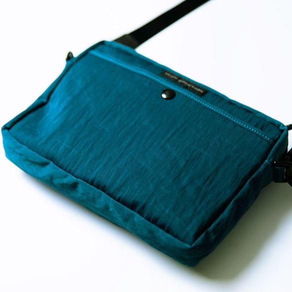 RiVER - SHOULDER POUCH（ブルーグリーン） - WORK-SHOP YUSHI