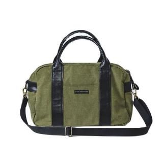 YUSHI WORK-SHOP ショルダーバッグ オリーブグリーン YUSHI WORK-SHOP ショルダーバッグ オリーブグリーン 帆布