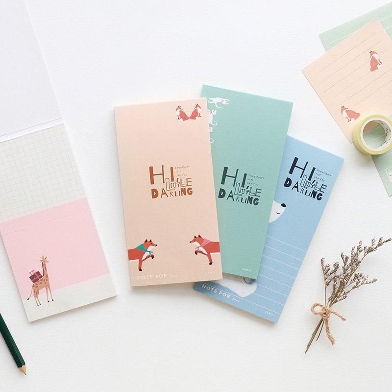 ѥåɡMemoǥHI LITTLE DARLING30