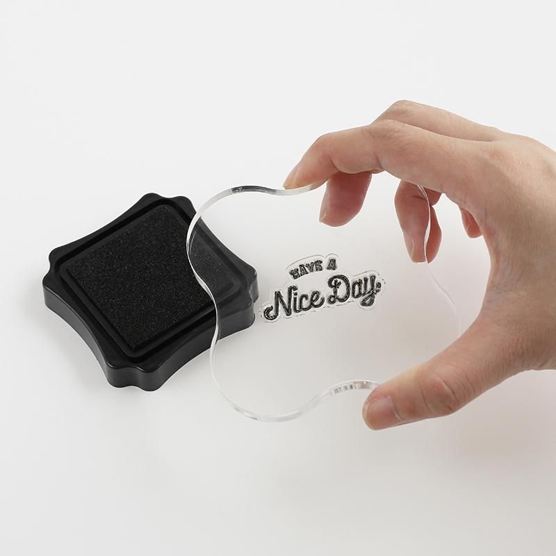 複製]クリアスタンプ 「アクリルブロック・方眼S」