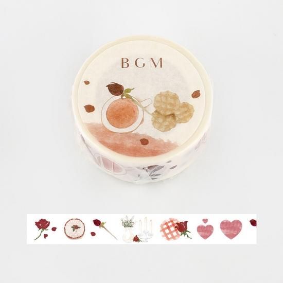 マスキングテープ ライフ ローズティー 15mm Bgm ビージーエム公式通販