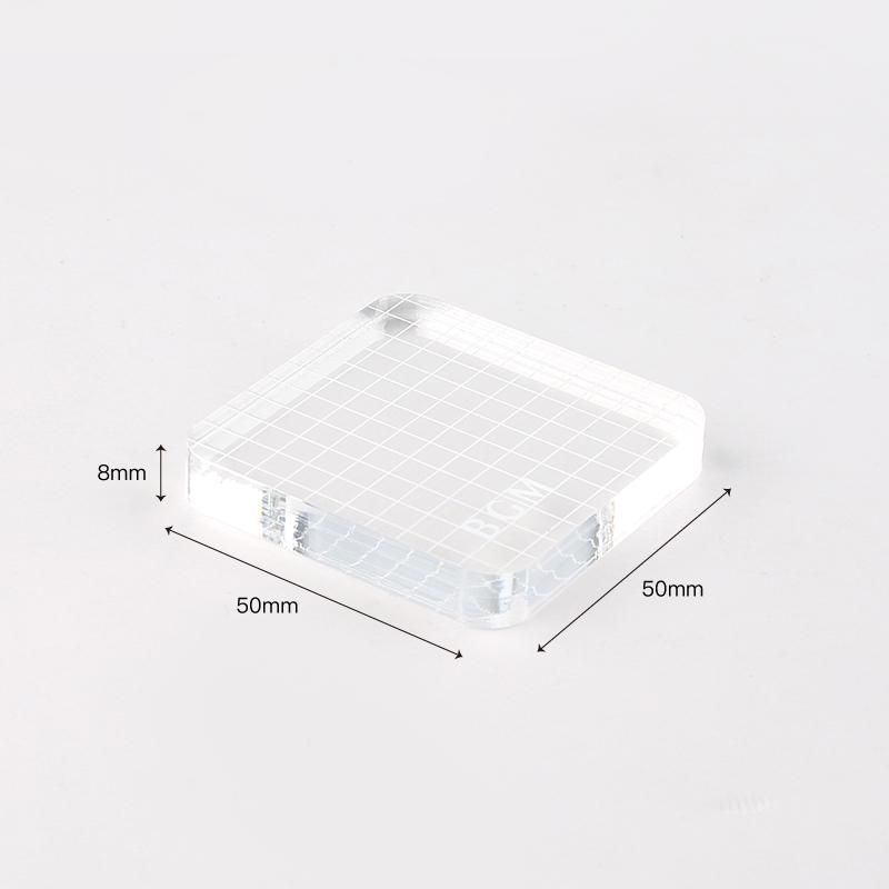 スタンピンアップ　クリアブロック　8点 クリアスタンプ 「アクリルブロック・方眼S」 - BGM ONLINE SHOP