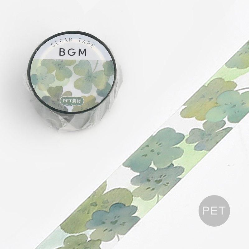 クリアテープ 「四つ葉のクローバー 」20mm*5m - BGM ONLINE SHOP