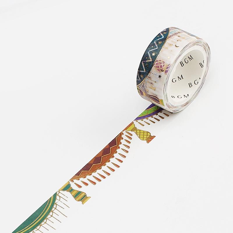 マスキングテープ SP“レトロ”カーテン15mm*5m - BGM ONLINE SHOP