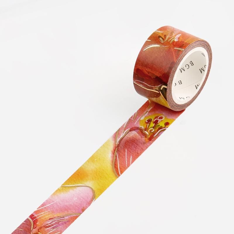 マスキングテープ SP“水彩の華”鬱金香 20mm*5m - BGM ONLINE SHOP