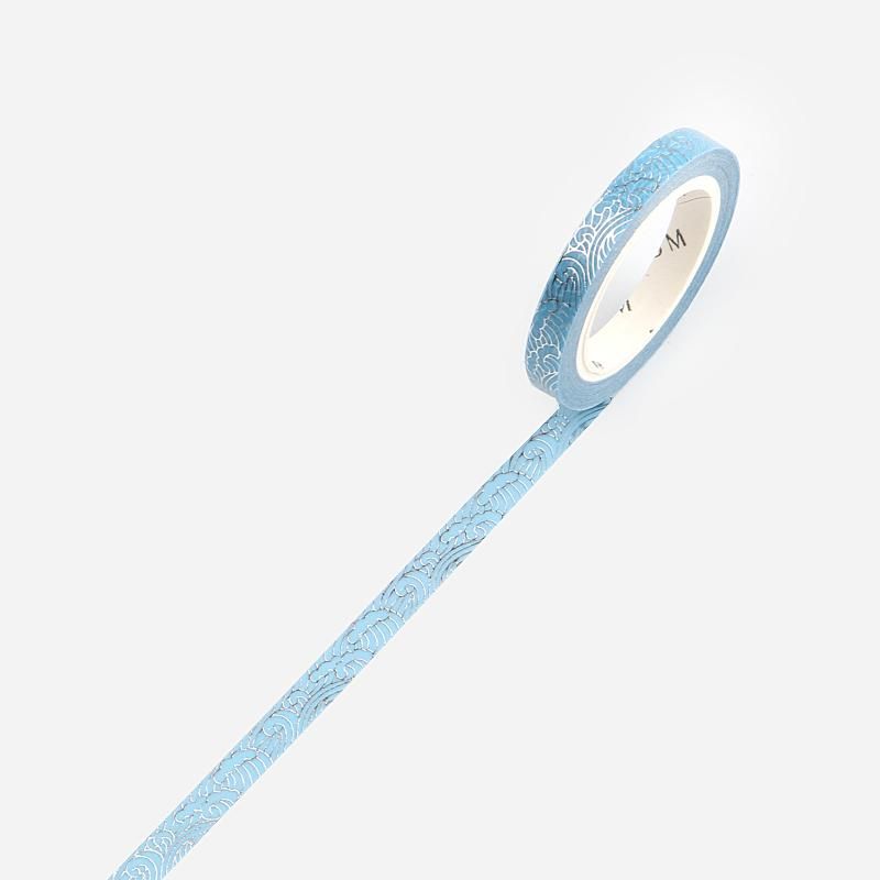 ライフ 箔押し 「ブルー・海波」5mm*5m - BGM ONLINE SHOP