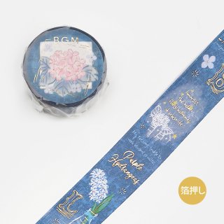 マスキングテープ【スペシャル　庭のロマンス・ブルー】20mm＊5ｍ