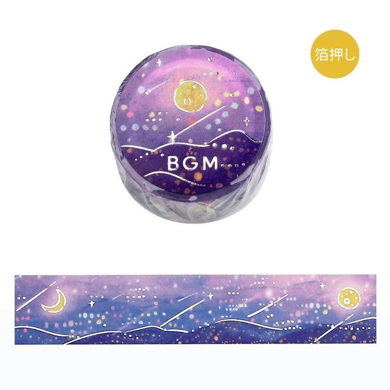 マスキングテープ】ライフ 箔押し 星日和 - BGM ONLINE SHOP