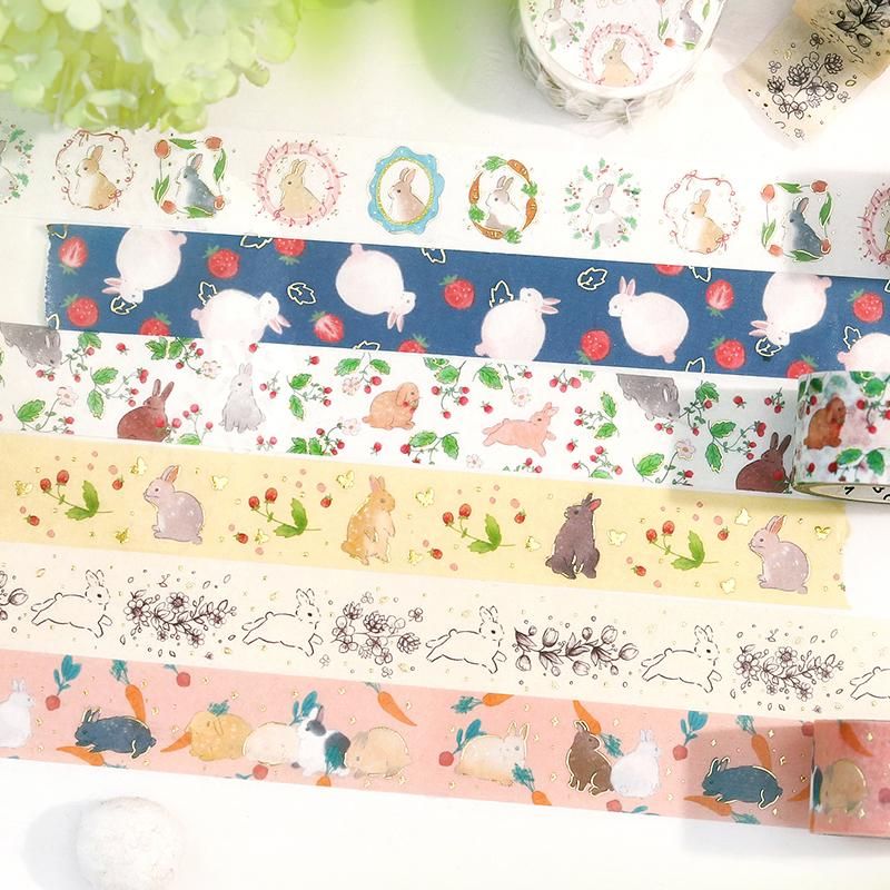 マスキングテープ】うさぎの国・3時のおやつ - BGM ONLINE SHOP