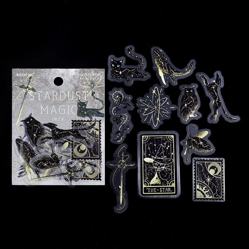 クリアシール】箔押し 星屑マジック - BGM ONLINE SHOP