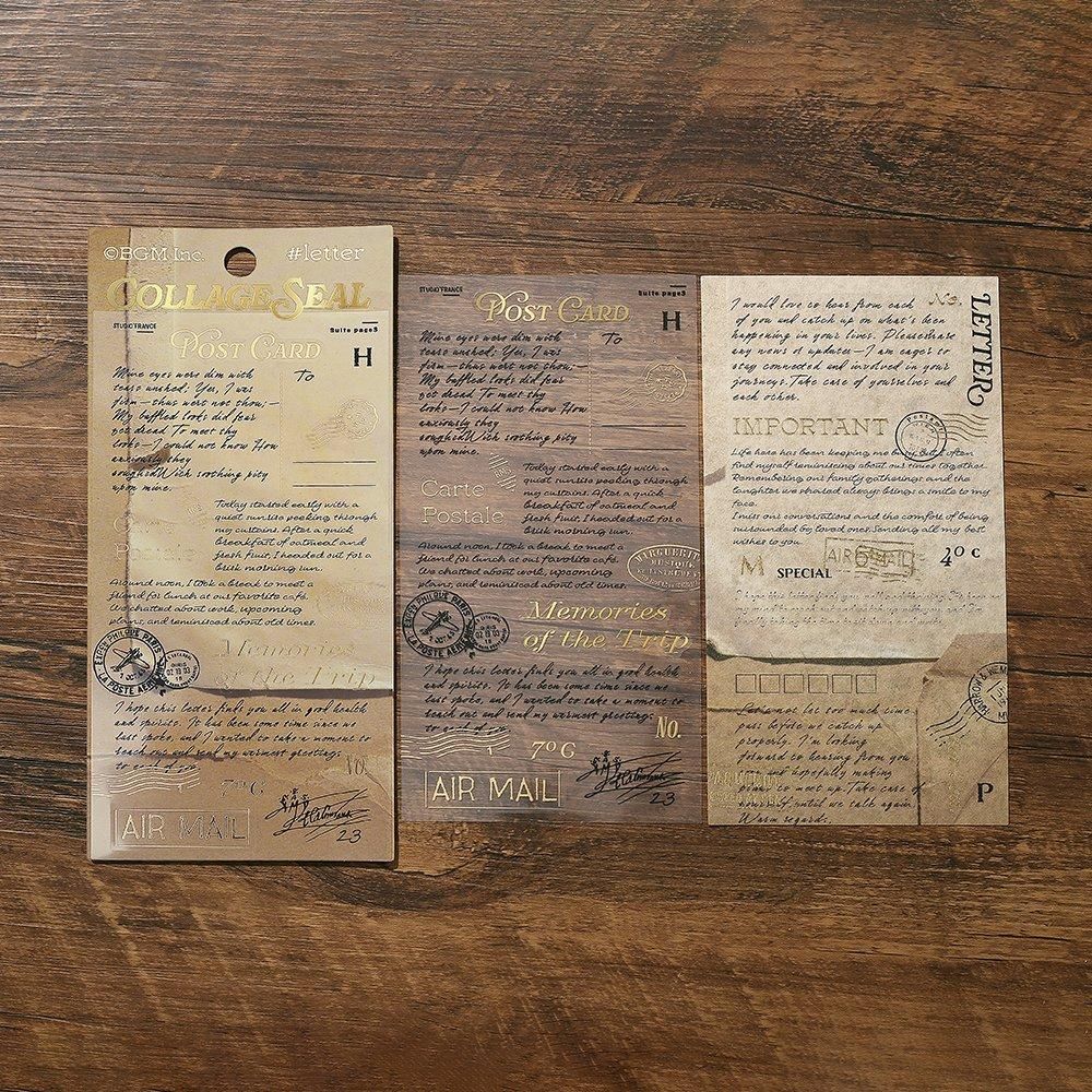 ミックスシートシール】コラージュ - BGM ONLINE SHOP