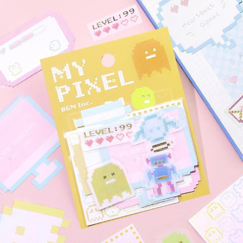 メモシール】マイピクセル - BGM ONLINE SHOP