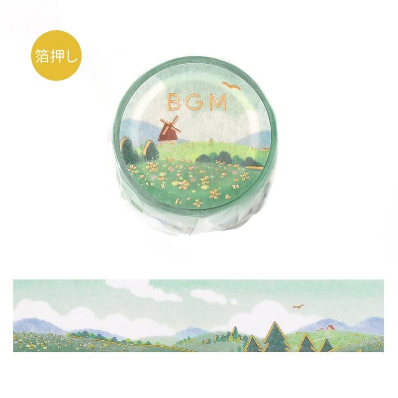 マスキングテープ】 箔押し 夢幻の景色 - BGM ONLINE SHOP