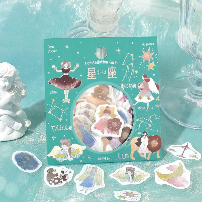 フレークシール】箔押し 星詠み - BGM ONLINE SHOP