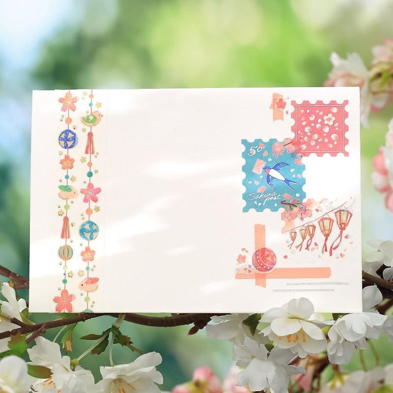 フレークシール】2025年桜限定 郵便局・桜の報せ - BGM ONLINE SHOP