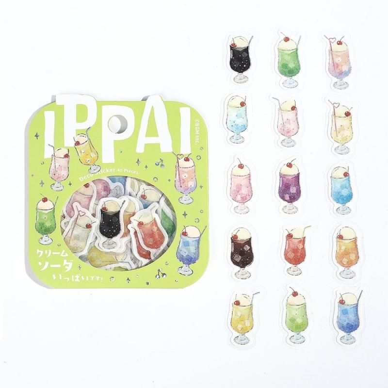 フレークシール】箔押し IPPAI【第3弾】 - BGM ONLINE SHOP