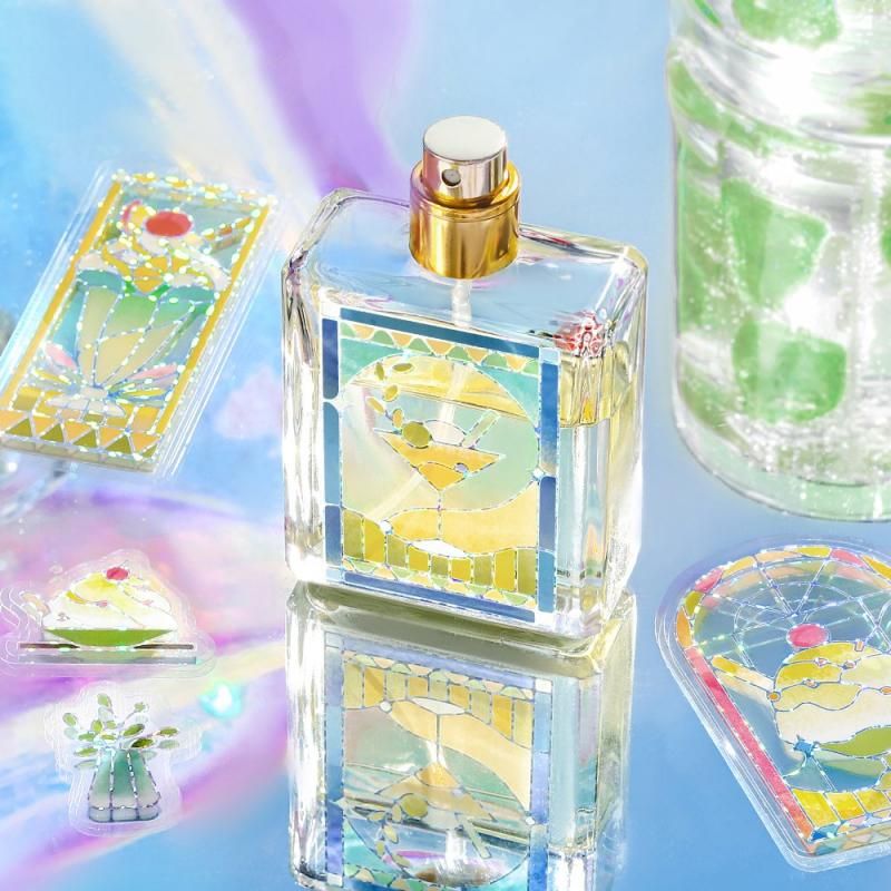 クリアシール】箔押し 喫茶アラモード・ステンド - BGM ONLINE SHOP