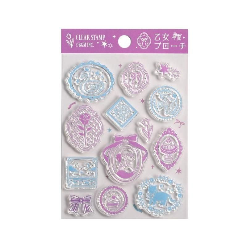 クリアスタンプ】2025.5 全8種類 - BGM ONLINE SHOP