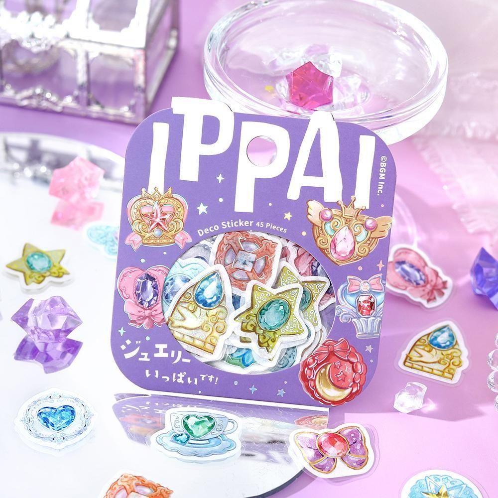 フレークシール】箔押し IPPAI【第4弾】全6種類 - BGM ONLINE SHOP