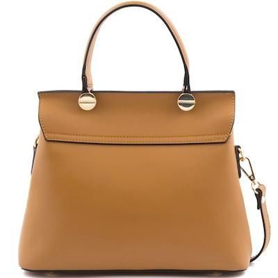 LEATHER HANDBAG / レザーハンドバッグ / ライトブラウン LEATHER HANDBAG / レザーハンドバッグ / ライトブラウン