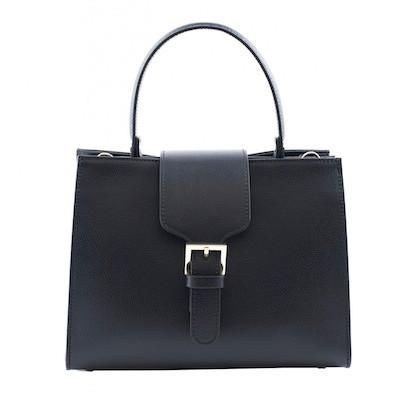 ⑰CAMELIA ROMA カメリアローマ ハンドバッグ BLK ブラック ⑰CAMELIA ROMA カメリアローマ ハンドバッグ BLK ブラック