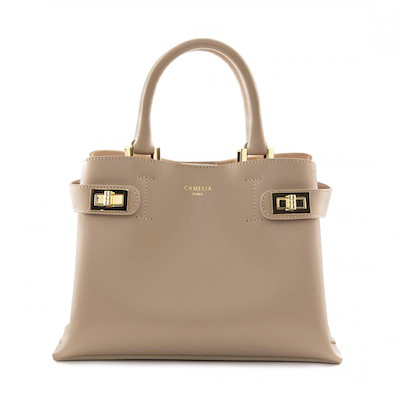 MINI SAFFIANO LEATHER HANDBAG / ミニサフィアーノレザーハンドバッグ / カメオ / BORSAMANO_0042_CA|カメリアローマバッグ専門店【カメリアローマストア】CAMELIA ROMA通販店舗 GRAINED LEATHER HANDBAG /