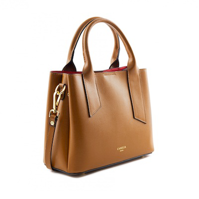 SAFFIANO LEATHER HANDBAG / サフィアーノレザーハンドバッグ / ライト