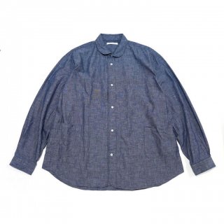 <img class='new_mark_img1' src='https://img.shop-pro.jp/img/new/icons3.gif' style='border:none;display:inline;margin:0px;padding:0px;width:auto;' />SIDE POCKET SHIRTS-CHAMBRAY(BLUE)