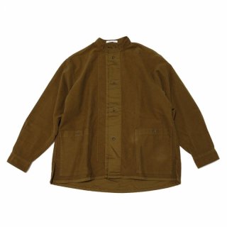 <img class='new_mark_img1' src='https://img.shop-pro.jp/img/new/icons3.gif' style='border:none;display:inline;margin:0px;padding:0px;width:auto;' />CP GATHER  SHIRTS-SUEDE(CAMEL)