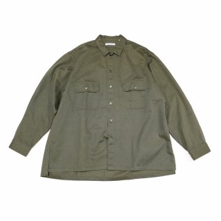<img class='new_mark_img1' src='https://img.shop-pro.jp/img/new/icons3.gif' style='border:none;display:inline;margin:0px;padding:0px;width:auto;' />W POCKET SHIRTS-VINTAGE CHINO (OLIVE)