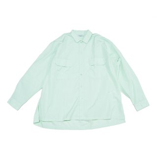 <img class='new_mark_img1' src='https://img.shop-pro.jp/img/new/icons3.gif' style='border:none;display:inline;margin:0px;padding:0px;width:auto;' />W POCKET SHIRTS-100/2 BROAD(MINT GREEN)