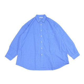 <img class='new_mark_img1' src='https://img.shop-pro.jp/img/new/icons3.gif' style='border:none;display:inline;margin:0px;padding:0px;width:auto;' />REGULAR WIDE SHIRTS-TYPEWRITER(BLUE)