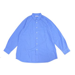 <img class='new_mark_img1' src='https://img.shop-pro.jp/img/new/icons3.gif' style='border:none;display:inline;margin:0px;padding:0px;width:auto;' />REGULAR FIT GATHER SHIRTS-TYPEWRITER(BLUE)