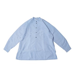 <img class='new_mark_img1' src='https://img.shop-pro.jp/img/new/icons3.gif' style='border:none;display:inline;margin:0px;padding:0px;width:auto;' />FAKE PULLOVER  SHIRTS-OXFORD (BLUE)