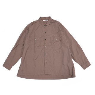 <img class='new_mark_img1' src='https://img.shop-pro.jp/img/new/icons3.gif' style='border:none;display:inline;margin:0px;padding:0px;width:auto;' />W POCKET SHIRTS-100/2 BROAD(BROWN)