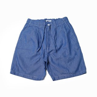 <img class='new_mark_img1' src='https://img.shop-pro.jp/img/new/icons3.gif' style='border:none;display:inline;margin:0px;padding:0px;width:auto;' />BAGS EASY SHORT PANTS-CHAMBRAY(BLUE)