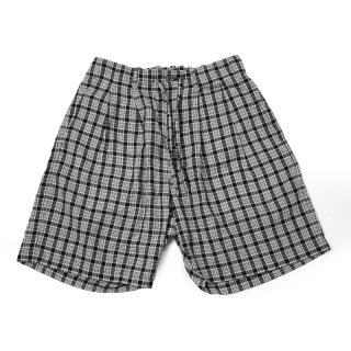 <img class='new_mark_img1' src='https://img.shop-pro.jp/img/new/icons3.gif' style='border:none;display:inline;margin:0px;padding:0px;width:auto;' />BAGS EASY WIDE  SHORT PANTS-BLACK CHECK