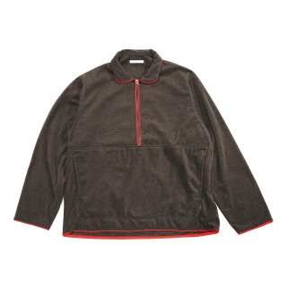 <img class='new_mark_img1' src='https://img.shop-pro.jp/img/new/icons3.gif' style='border:none;display:inline;margin:0px;padding:0px;width:auto;' />ROUND COLLOR PULLOVER SHIRT-POLARTEC FLEECE(BROWN)