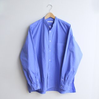 FAKE PULLOVER  SHIRT-TYPEWRITERBLUE