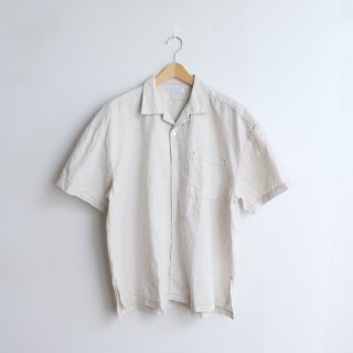 <img class='new_mark_img1' src='https://img.shop-pro.jp/img/new/icons3.gif' style='border:none;display:inline;margin:0px;padding:0px;width:auto;' />OPEN COLLAR SHIRT-CHAMBRAY WHITE