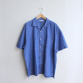 <img class='new_mark_img1' src='https://img.shop-pro.jp/img/new/icons3.gif' style='border:none;display:inline;margin:0px;padding:0px;width:auto;' />OPEN COLLAR SHIRT-CHAMBRAY BLUE