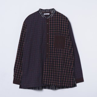 <img class='new_mark_img1' src='https://img.shop-pro.jp/img/new/icons3.gif' style='border:none;display:inline;margin:0px;padding:0px;width:auto;' />FAKE PULLOVER  SHIRT-CRAZY(NAVY)