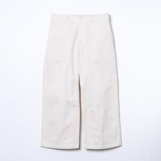 BAKER PANTS-ARMY HERRINGBONE(ECRU)