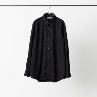 <img class='new_mark_img1' src='https://img.shop-pro.jp/img/new/icons3.gif' style='border:none;display:inline;margin:0px;padding:0px;width:auto;' />REGULAR COLLOR SHIRT-BROAD(BLACK)