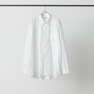 <img class='new_mark_img1' src='https://img.shop-pro.jp/img/new/icons3.gif' style='border:none;display:inline;margin:0px;padding:0px;width:auto;' />REGULAR WIDE SHIRT-BROAD(WHITE)
