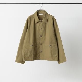 US UTILITY SHIRT-PARACHUTE POPLIN(KHAKI)